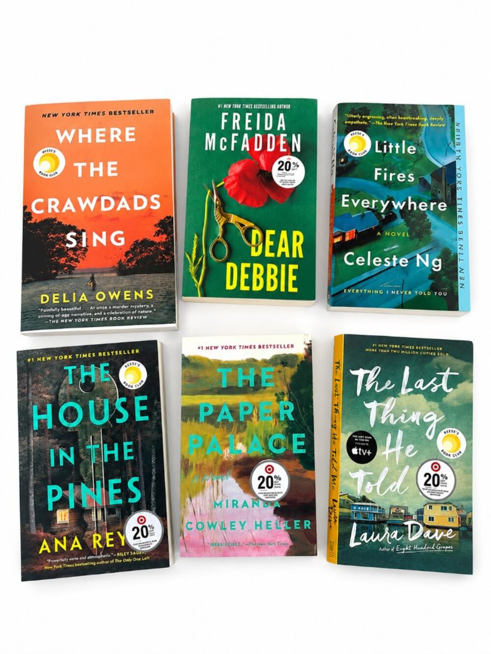 BookTok Thriller & Mystery Book Bundle | Freida McFadden Lucy Foley Laura Dave